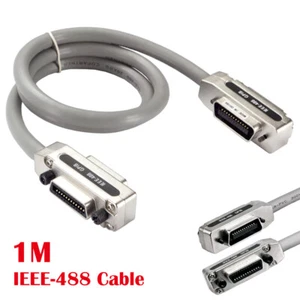 Cable Connectors Transmission Lines Data Line IEEE-488 Cable Adapter Plug GPIB - Picture 1 of 8