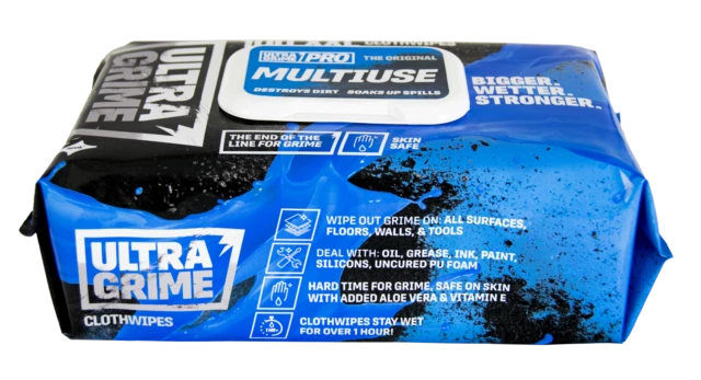 Uniwipe Ultra Grime Industrial Hand Wipes - Pack Of 100