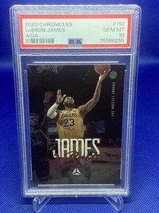 2020 LeBron James Panini Chronicles Luminance #152 Asia PSA 10 Perfect Card 🔥🔥