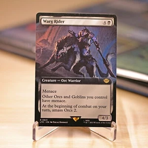 x4 Warg Rider Extended Art #831 | LTR Lord Of The Rings | MTG | Same Day Ship! - Picture 1 of 1