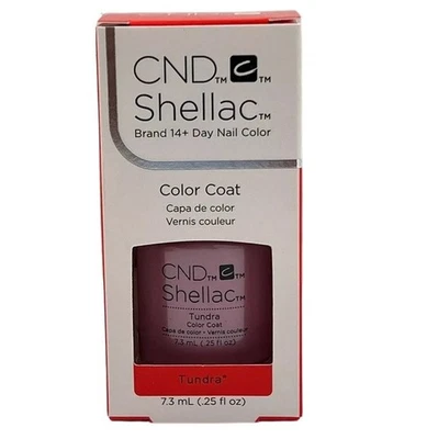 CND Shellac Color Coat 7.3ml Tundra Gel Polish Long Wear Professional Nail Color