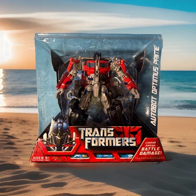 2007 Transformers OPTIMUS PRIME Battle Damage Voyager NEW Limited Ed. *RARE* - Image 1 of 4
