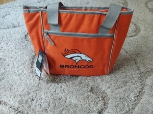 NUOVA borsa termica Denver Broncos NFL arancione isolata pranzo. Raffrescatore 16 lattine. - Foto 1 di 11