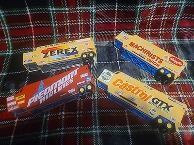 Lot Of Four 1980 Matchbox Super King Nascar Toy Haulers - Image 1 of 4