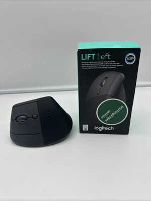 Logitech Lift Left Vertikale Ergonomische Maus, Linkshänder, Kabellos, Bluetooth - Bild 1 von 4