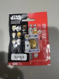 Funko Bitty Pop Star Wars El Imperio Contraataca - Snowtrooper *Dorado 1/24* - Imagen 1 de 1