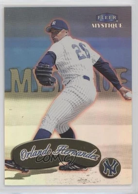 1999 Fleer Mystique Gold Orlando Hernandez #7 - Image 1 of 2