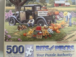 Bits & Pieces 500-teiliges Puzzle "Home Grown" NEU; VERSIEGELT; Spaß tolles Puzzle! - Bild 1 von 4