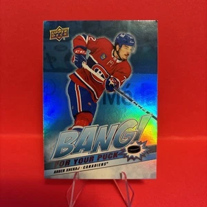 Arber Xhekaj 2024-25 Cubierta Superior Serie 2 Bang! Para tu disco #BP-23 Montreal - Imagen 1 de 2