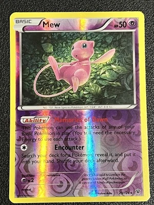 Pokémon Mew Reverse Holo XY Fates Collide 29/124 LP - Image 1 of 2