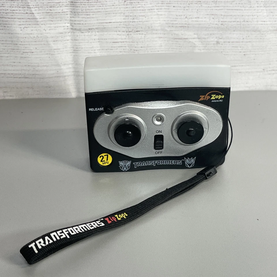 Zip Zaps Transformers Radio Shack 27mhz RC Control Remoto 60-182 - Probado Foto 1 de 4