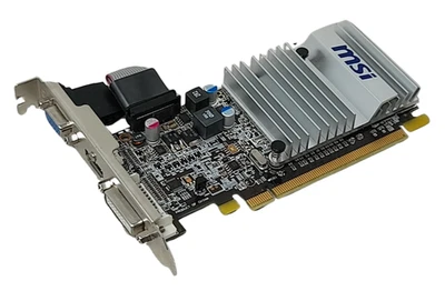 MSI R5450-MD1GD3H/LP 1GB DDR3 PCI-E Graphics Card - Image 1 of 2
