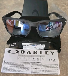 Oakley Holbrook Sonnenbrille Steel/Prizm Snow Sapphire OO9102-U555 NEU - Bild 1 von 8