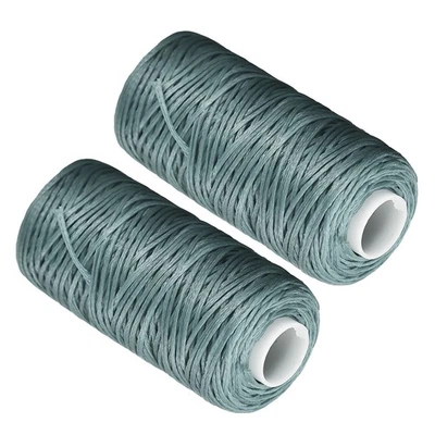 2 pezzi fili per cucire 55 iarde 150D/1 mm fili per cucire blu pastello - Immagine 1 di 4