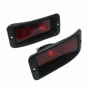 Pair Rear Bumper Fog Light For Mitsubishi Montero Pajero Sport 1996-11 MR465017 - Picture 1 of 7