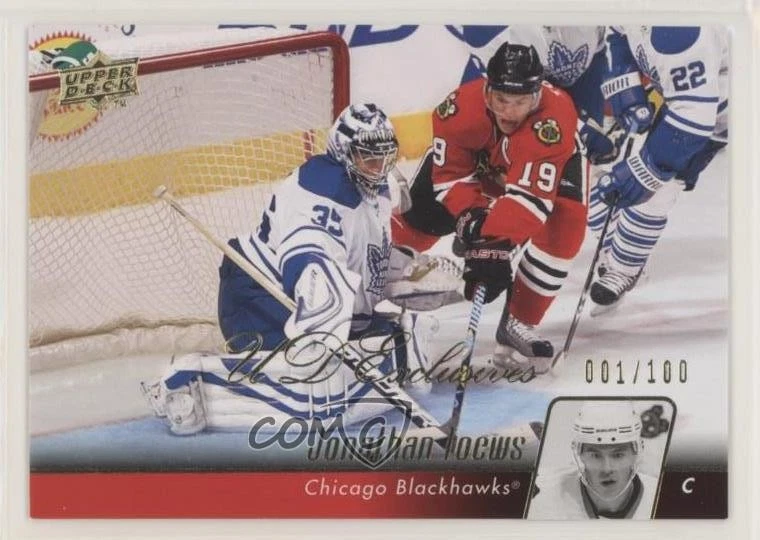 2010-11 Upper Deck UD Exclusives /100 Jonathan Toews #154 - Image 1 of 2