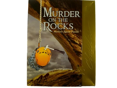 Rompecabezas Murder on the Rocks 2015 Bepuzzled Mystery 1000 piezas completo Foto 1 de 2