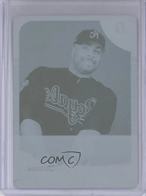 Placa de impresión cromada Bowman 2005 cian 1/1 Ken Harvey #29 9bw Foto 1 de 3