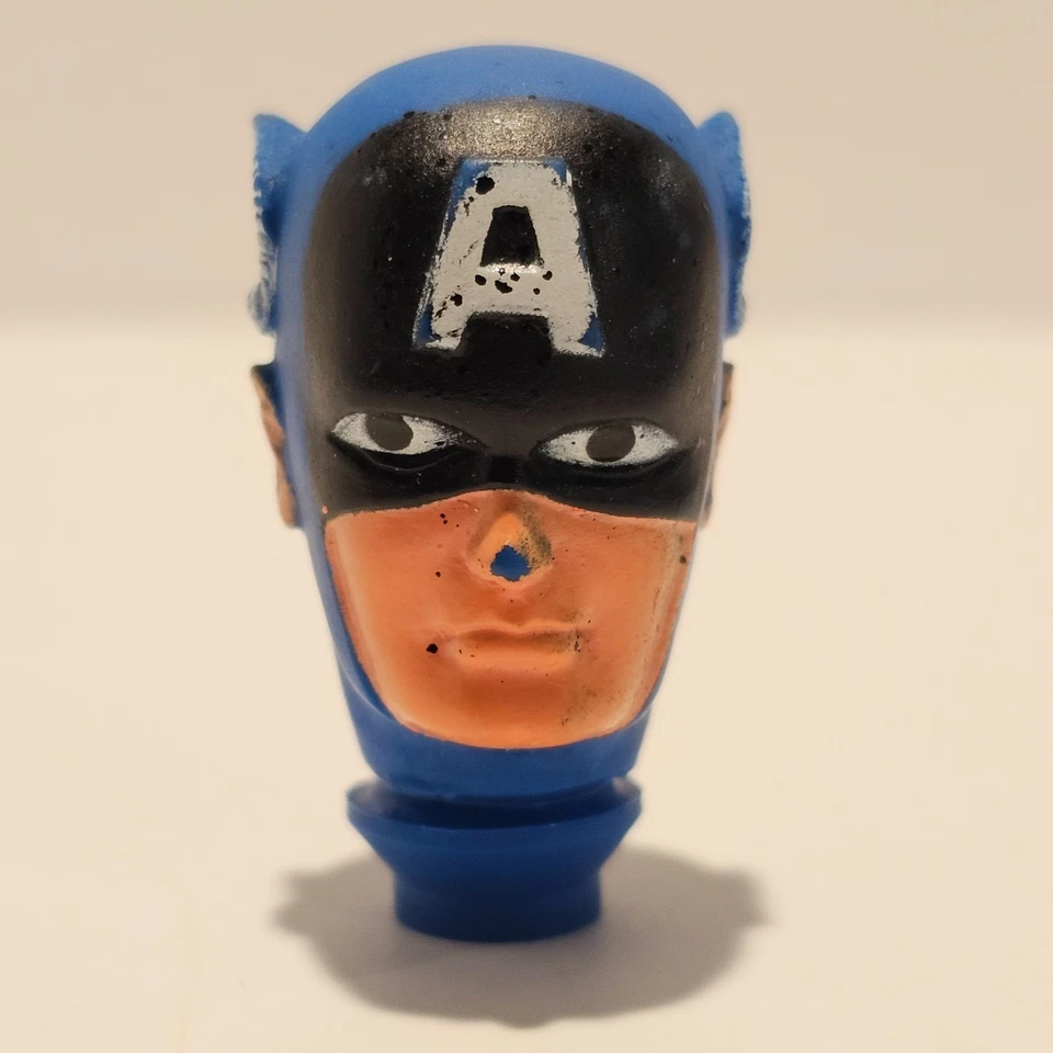 Экшн-фигурка Mego Captain America 8 дюймов голова винтаж 1970-е оригинальная деталь WGSH - Изображение 1 из 4