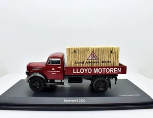 Modellino auto camion scala 1:43 Bogward B 2500 modellismo statico schuco asta - Foto 1 di 5