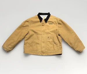 Carhartt Sherpa Lined Canvas Jacket Camel J164 CML Men’s XL 14808 90's Y2K Brown - Bild 1 von 13