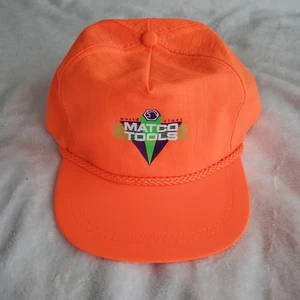 Vintage Matco Tools Hat Cap Snapback Neon Orange EXCELLENT CONDITION - Picture 1 of 7