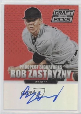 2013 Prizm Perennial Draft Picks Prospect Signatures Red /100 Rob Zastryzny Auto - Image 1 of 2
