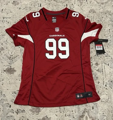 Camiseta Nike Auténtica Arizona Cardinals J.J. Watt #99 NFL Roja Para Mujer Talla: L Foto 1 de 4