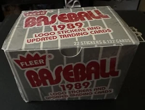 1989 Fleer Baseball Update Complete Sealed Factory Set 1-132 Deion, Johnson RC’s - Picture 1 of 3