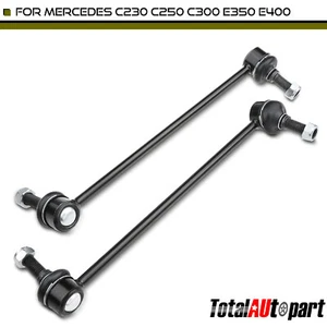 2x Sway Bar End Link Pair Kit for Mercedes-Benz C230 C250 C300 E350 E400 Front - Picture 1 of 8