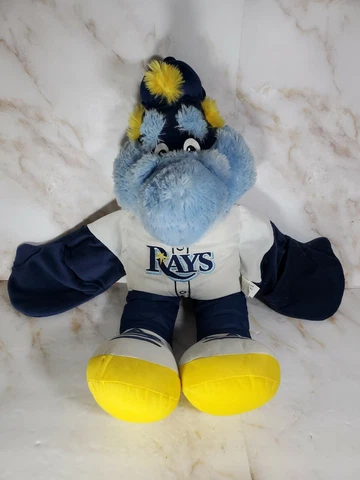 Rare Large Tampa Bay Rays Mascot Raymond Hand Puppet Plush Fast Free Shipping Cover