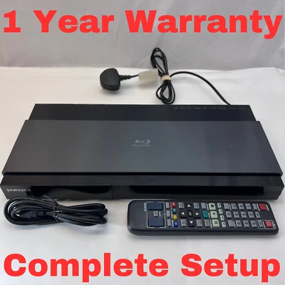 Samsung BD-J7500 - Blu-Ray DVD Player HDMI 7.1ch Anynet Black Remote Warranty - Image 1 of 4