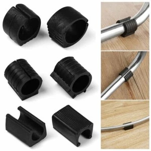 10pcs Chair Leg Pad Damper Stool Anti-Front Tilt Pipe Clamp U Shaped Floor Glide - Picture 1 of 17