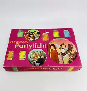 NARVA Lichterkette Partybeleuchtung Partylicht 10-teilig DDR 70er Funktioniert - Bild 1 von 10
