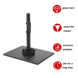 Jack Hammer Verdichter Anti Schock Hex Spline Stampferplatte 40CR-Stahl - Bild 1 von 14