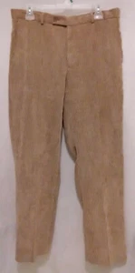 MEN’S CORDUROY TROUSERS SIZE 36" WAIST LENGTH 42.5" LAND'S END SEE MEASUREMENT - Picture 1 of 2