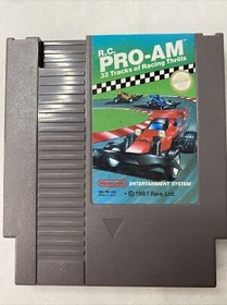 R.C. Pro Am Nes Nintendo Aut&eacute;ntico Probado Funciona 1987