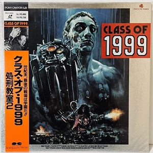 Class of 1999 Laserdisc Mark L. Lester PCLV-10002 w/OBI Japan 1990 Vintage VG+++ - Imagen 1 de 10
