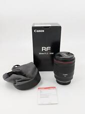 Canon RF 50mm F1.2 L USM Camera Lens - Good Condition - Bad Manual Focus