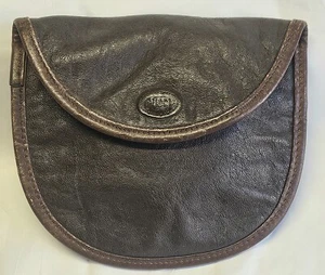 Vintage Gucci Jewelry Bag Beauty Case Cosmetic Pouch Nappa Cowhide Brazil 5.5" - Picture 1 of 20