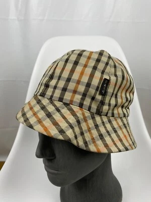 Sombrero de cubo a cuadros reversible vintage Daks London Foto 1 de 4