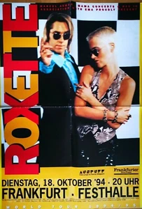 ROXETTE  1994 FRANKFURT  +  orig. Concert Poster -- Konzert Plakat - A1 F/U 67/1 - Picture 1 of 1