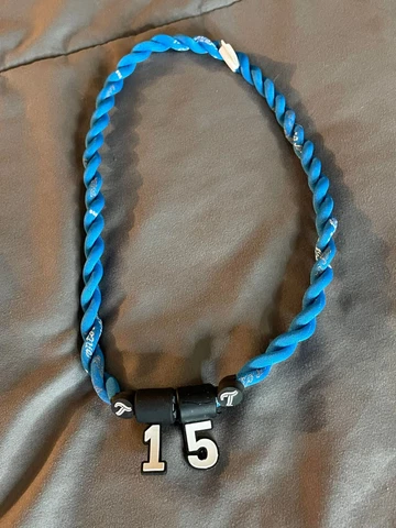 Toronto Blue Jays WHIT MERRIFIELD #15 Double Rope Team Necklace 22" FAST! FREE! Cover
