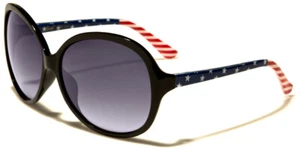 BANDERA DE EE.UU. GISELLE GAFAS DE SOL BANDERA DE EE.UU. GAFAS DE SOL UV 400 PROTECCIÓN CON BOLSA LIBRE - Imagen 1 de 7