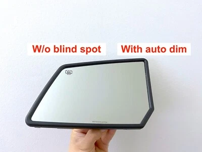 2007 - 2011 GMC Acadia Driver Side Left Mirror Glass Auto Dimming Heated OEM Foto 1 de 4