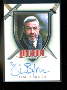 2003 Rittenhouse Complete Highlander The Series Autographs #A2 Jim Byrnes as Joe - Picture 1 of 1