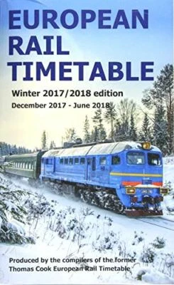 European Rail Timetable Winter 2017-2018 Edition - Image 1 of 2