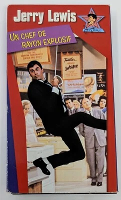 Jerry Lewis - Un Chef de Rayon Explosif VHS (1963) - NTSC - Francés - En muy buen estado (Probado) Foto 1 de 4