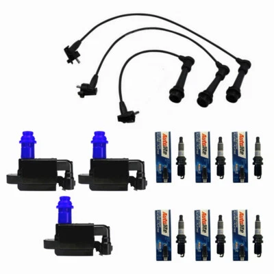 Juego de cables bobinas de encendido + bujía Autolite para Lexus GS300 IS300 L6 3,0 L Foto 1 de 4