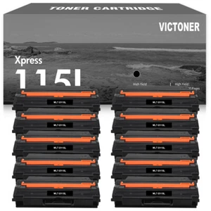 LOTE 1/2/3/4/6/8/10Pk MLT-D115L Tóner para Samsung Xpress SL-M2830DW SL-M2880FW - Imagen 1 de 12